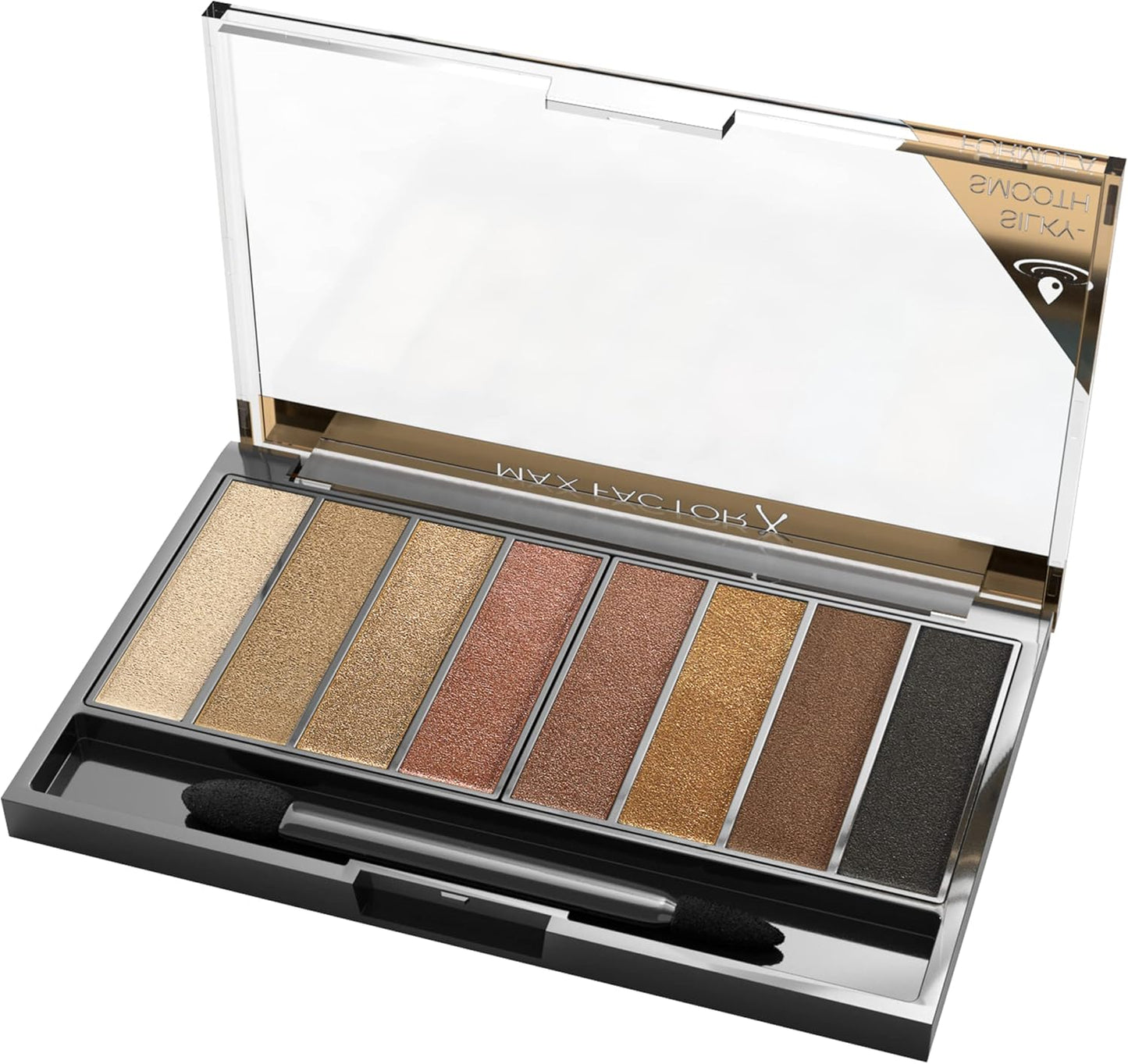 Max Factor Masterpiece Nude Palette - Paleta De Sombras De Ojos, Tono Golden Nudes