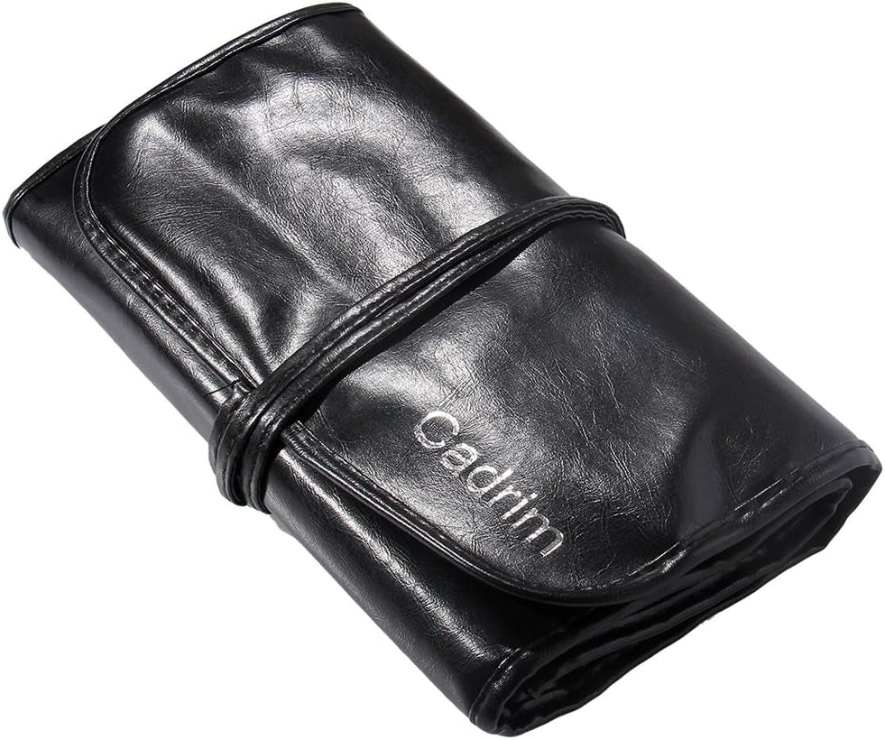 Brochas De Maquillaje, 24Pcs Maquillaje Profesional Pinceles Maquillaje De Ojos Rubor Contorno De Los Labios Corrector Brochas Cosméticas + Bolso Negro