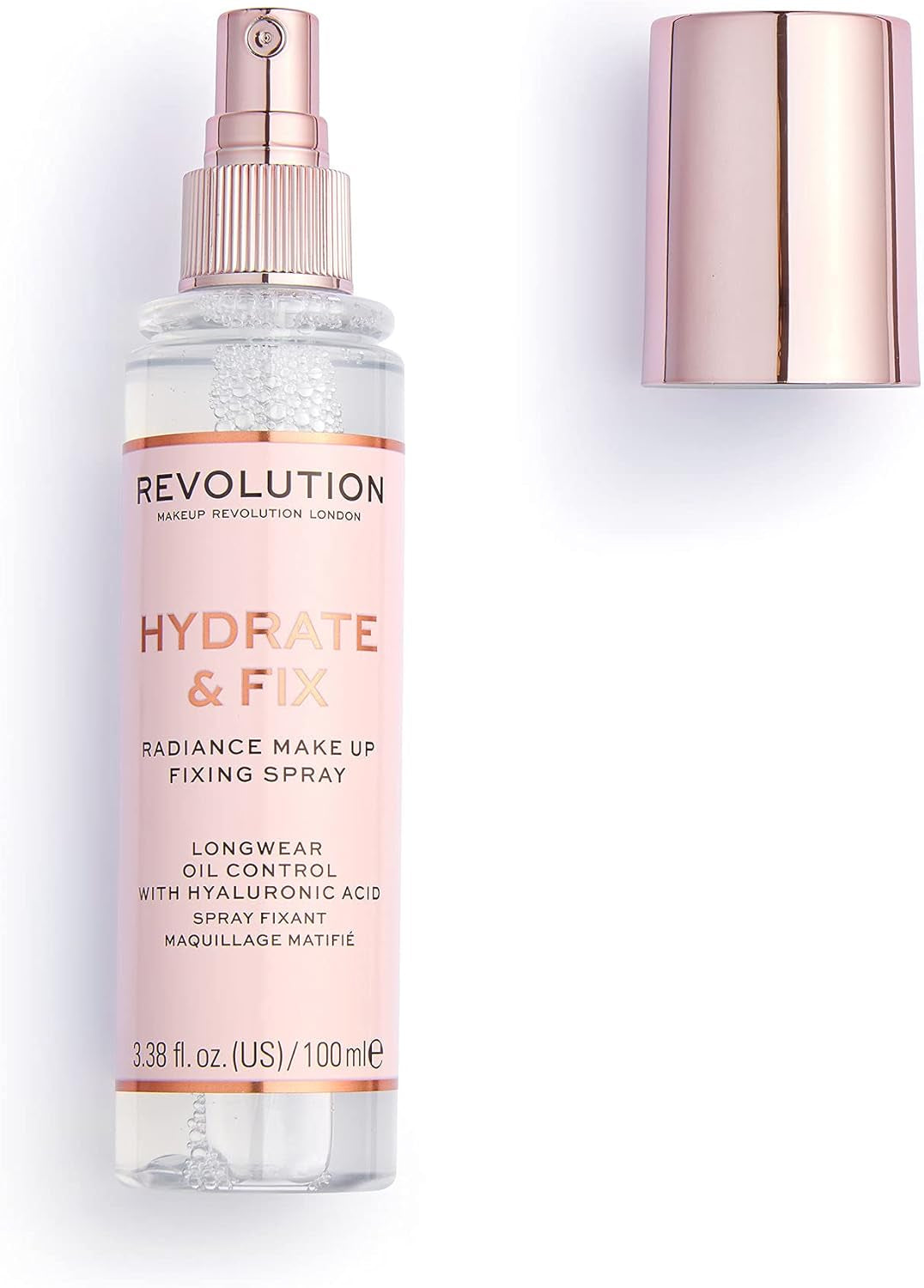 Revolution Spray Fijador Hidratante Y Fijador, 100Ml