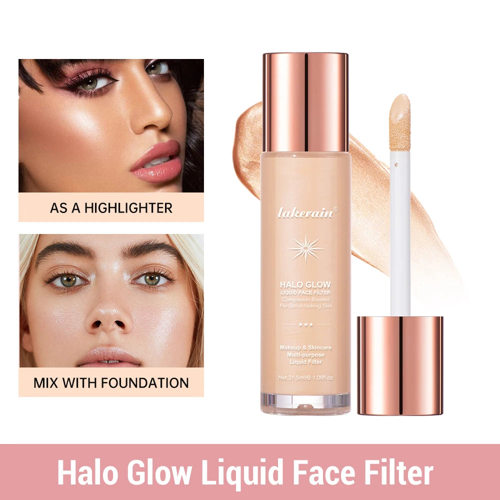 8 Colors Face Contouring Brighten Body Bronzer Glitter Liquid Highlight Makeup Clavicle Brightening Sexy Body Legs Highlighter