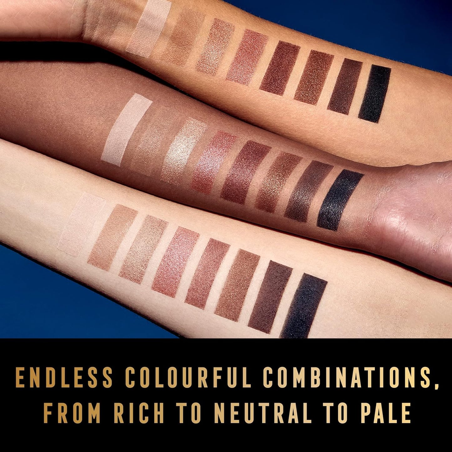 Max Factor Masterpiece Nude Palette - Paleta De Sombras De Ojos, Tono Golden Nudes