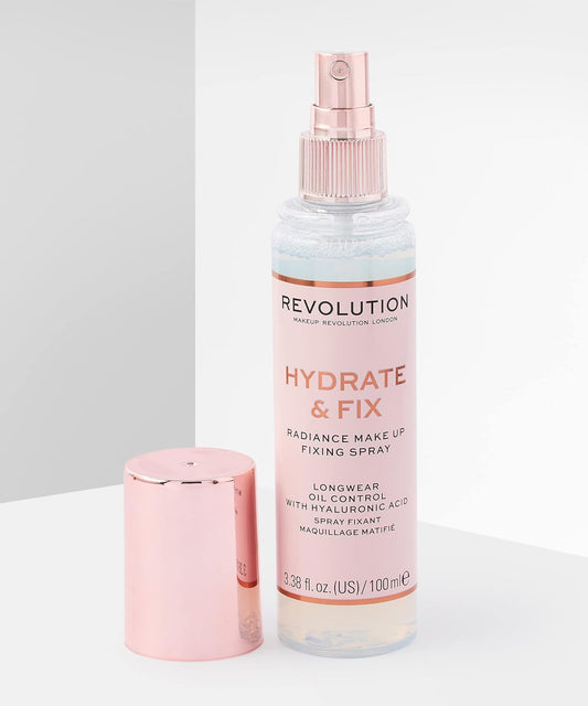 Revolution Spray Fijador Hidratante Y Fijador, 100Ml
