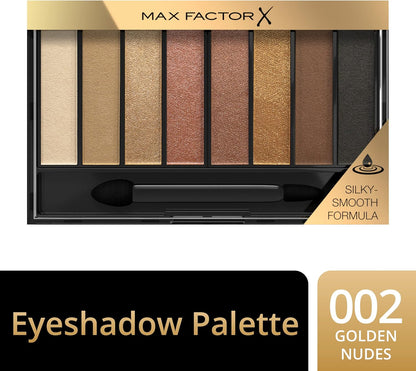 Max Factor Masterpiece Nude Palette - Paleta De Sombras De Ojos, Tono Golden Nudes
